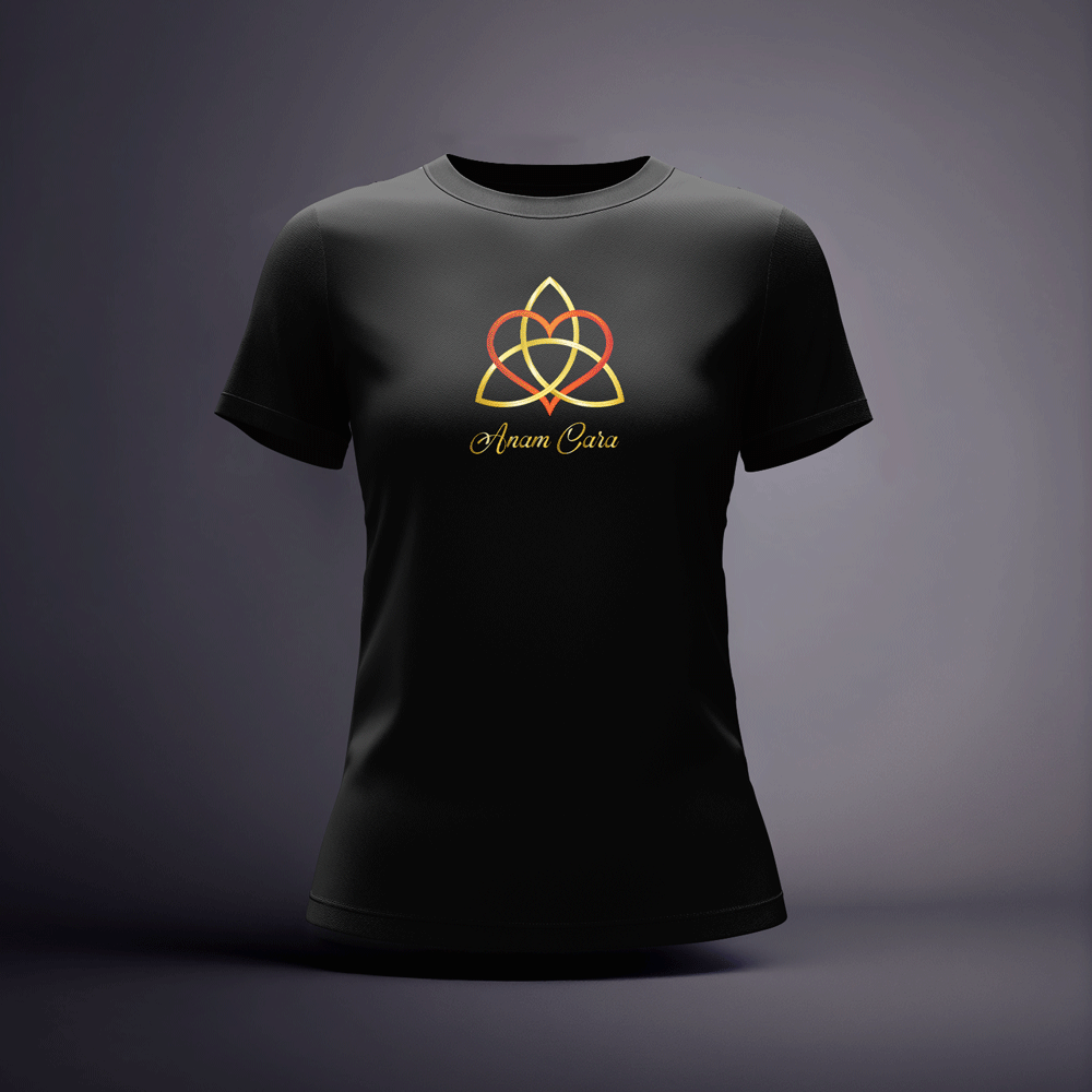 CraicTee-Anam Cara" Celtic Heart Graphic Tee – 100% Cotton, Vivid DTF Print - Image 6