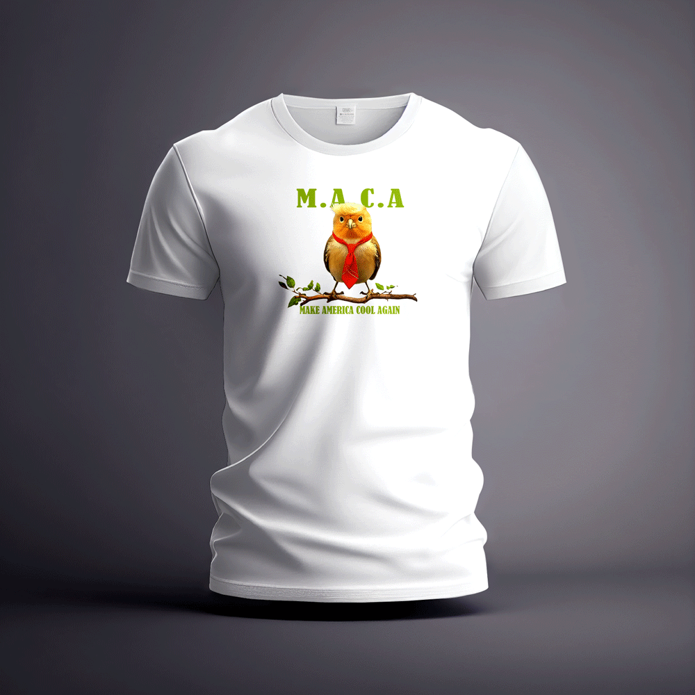 CraicTee-"M.A.C.A." (Make America Cool Again) Premium DTF Graphic T-shirt 100% Cotton - Image 3