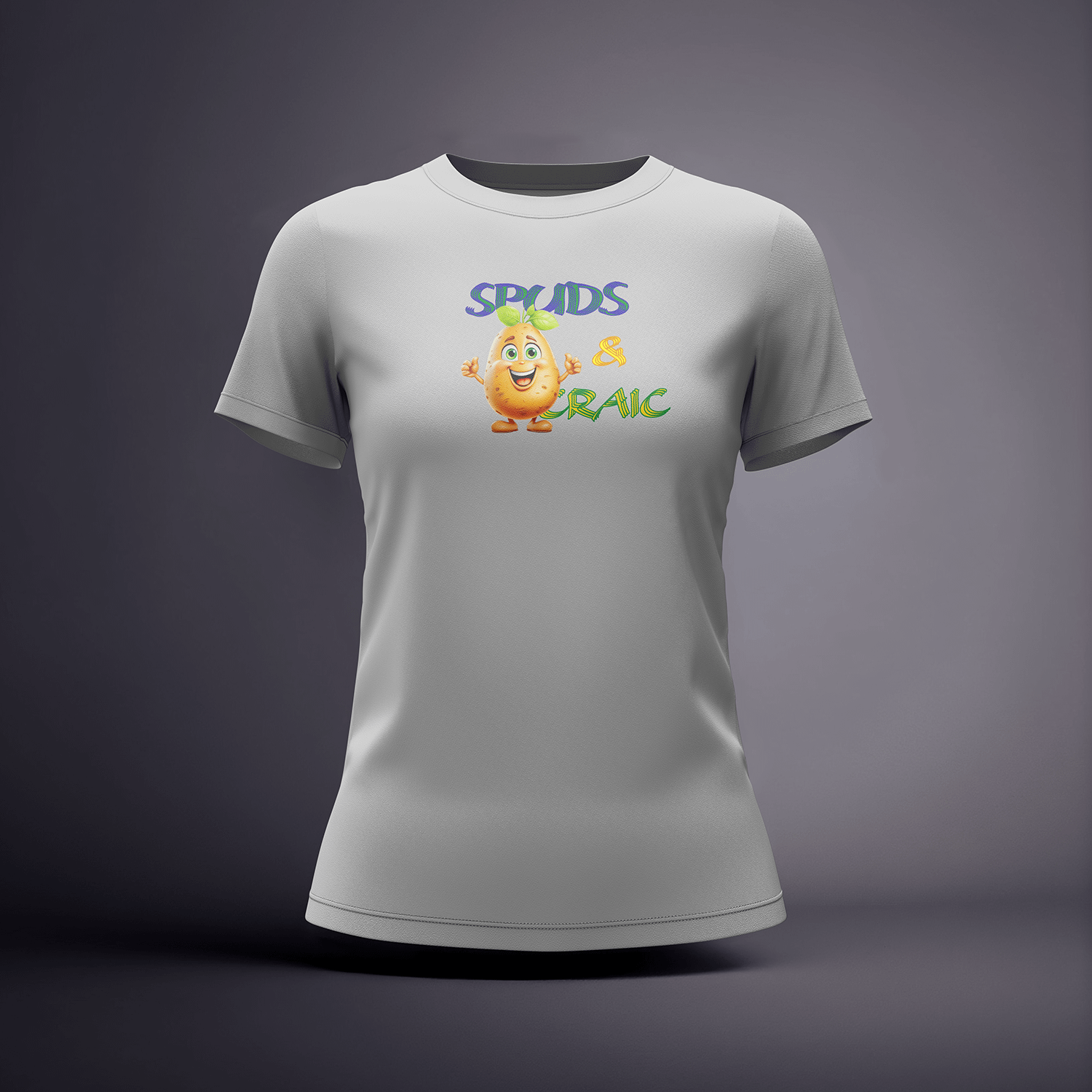 CraicTee-Spuds & Craic Premium Graphic Tee – 100% Cotton, Vivid DTF Print - Image 5